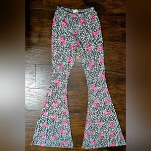 Three Bird Nest "Dream In Flowers" Flare Leggings